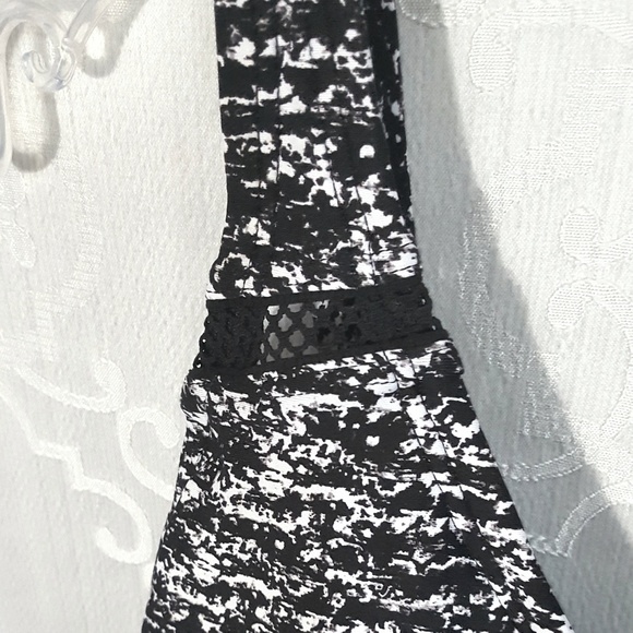 Calvin Klein Mesh Inset Waist One Piece Swim Suit - Picture 6 of 8